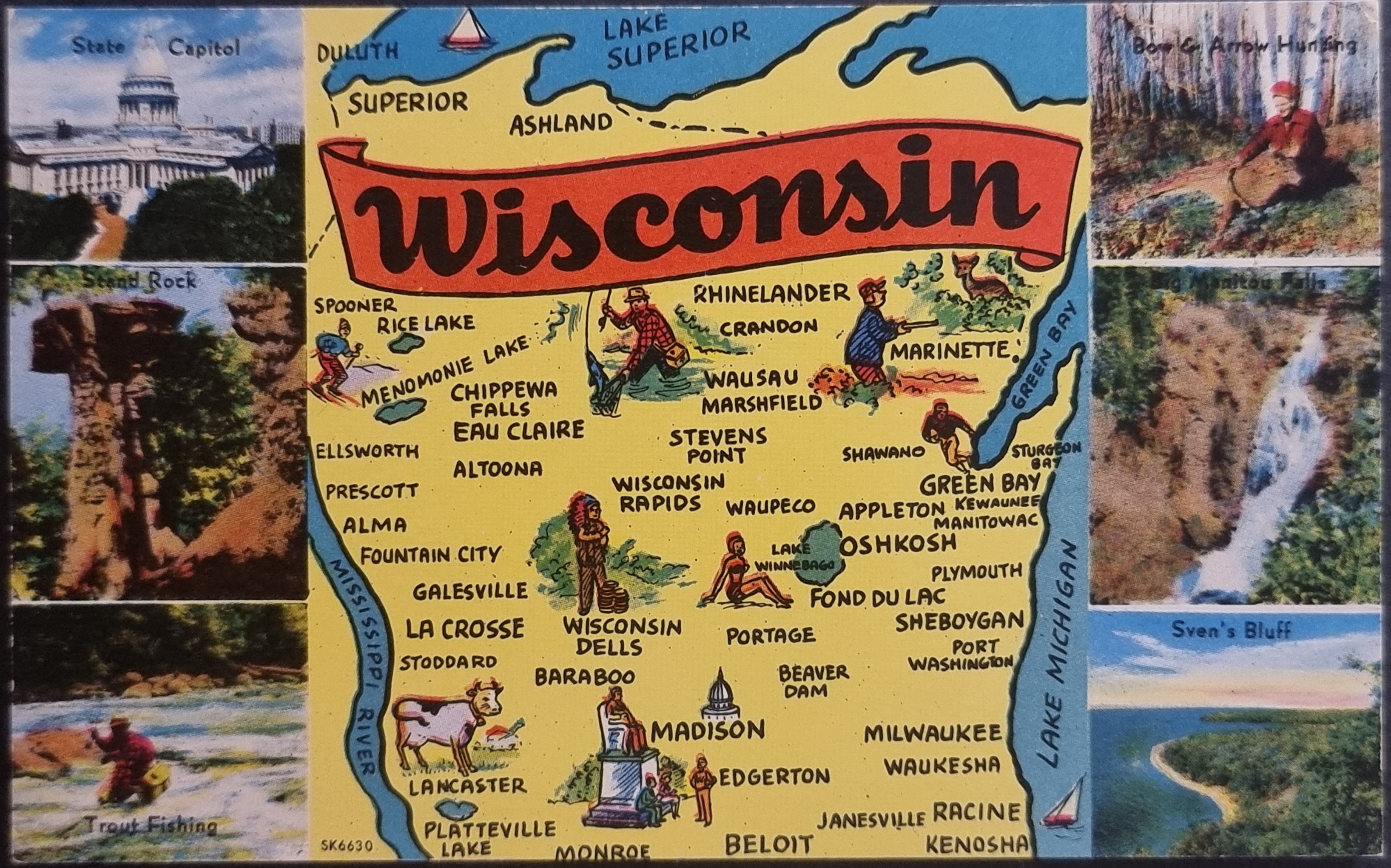 (image for) postcard Greetings from #0021